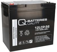 Baterías Q 12LCP-56 / 12V - 56Ah Batería De Plomo Tipo Ciclo Profundo AGM - VRLA
