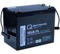 Baterías Q 12LS-75 12V 75Ah Batería De Plomo Tipo Estándar AGM Tipo De 10 Años