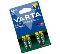 Baterías Recargables Varta HR03 - Pack de 4 Pilas Recargables AAA 1000 mAh