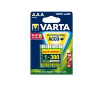Baterías Varta tamaño Mignon Micro AAA AA R6 2600mAh R6 2100mAh R3 1000mAh