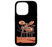 Baterista Alien Tambores en Marte Carcasa para iPhone 14 Pro