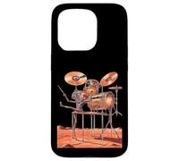 Baterista Alien Tambores en Marte Carcasa para iPhone 15 Pro