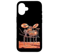 Baterista Alien Tambores en Marte Carcasa para iPhone 16