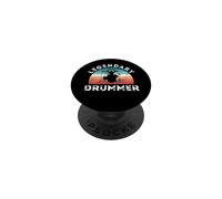 Baterista Legendario, cumpleaños del Baterista PopSockets PopGrip Adhesivo