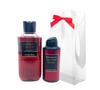 Bath and Body Works SET DE REGALO BOURBON PARA HOMBRE - GEL DE DUCHA Y DESODORANTE CORPORAL - TAMA O COMPLETO