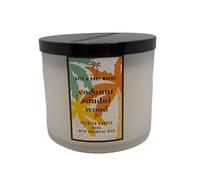 Bath and Body Works - Vela de sándalo de coco (3 mechas, 411 g)
