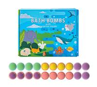Bath B0mb Toy Set - Colorful Safe Fizzy Balls with Hidden Surprises, Game Collection | Bathing Activity Accessory For Boys, Girls, Son, Daughter, Friends, Bathtub, Pool, Home Playtime
