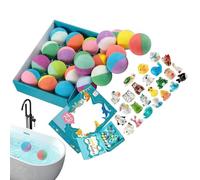 Bath B0mb Toy Set - Safe Colorful Bubble Balls with Hidden Surprises, Activity Collection | Bathing Accessory For Girls, Sons, Daughters, Friends, Family Time, Pool, Home Playtime