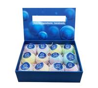 Bath Ball For Women - 12 Pieces Natural Safe Colorful Bubble Game | Daily Self-Care Women Bath Ball Games,for Girls, Mothers, Wife, Friends, Garden, Pool, Home, Play, Time, Water, Play, Family, Time