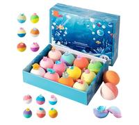 Bath Balls, Handmade Body Cleanser, 7.68x5.39x1.85 Inches Fizzy Design, Comfort Aid with Spa Style, Compact Supply with Bathroom Use, Home Accessories for Kids Children Boys Girls & Kindergarten Play