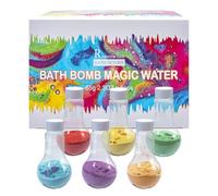 Bath Balls, Natural Shower Bath Explosive Set, Fruity Scented Fizzies, Gentle Skin-Friendly Formula, Fun Bathing Gift for Kids, Birthday, Bedtime, Travel, Home, Party, Preschool Use