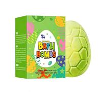 Bath Balls with Toys - 8x5.6x5.6cm Dinosaur Egg Fizzy Body Cleanser Inside, Kids Bath Balls Kit with Hidden Toys, Floating Fragrance Bathing Bombs For SPA Travel Bathroom Hotel