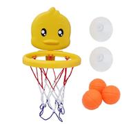 Bath Basketball Hoop, Cartoon Ball Toy, Easy Setup Child Safe Skill Building Portable Water Play Set Interactive Bathroom Game For Boys Girls Pool Bedroom Beach
