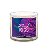 Bath & Body Works Vela perfumada de 3 mechas Dark Kiss
