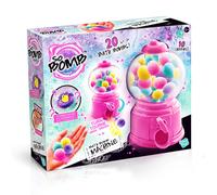 Canal Toys - So Bomb - Dispensador de Bombas de Baño Perfumadas +Sorpresas | Dispensador Vintage de Bath Bombs - Incluye Máquina +20 Bolas Perfumadas +10 Sopresas + Hilo para Hacer Pulseras