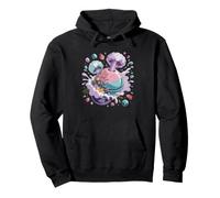 Bath Bomb Fizzing Tub Illustration Maker Hobby Clean Line Sudadera con Capucha