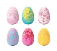 Bath Bomb Gift Set for Kids - 6-Piece Gentle Shower Refreshing, Bubble Bath Ball with Hidden Dinosaur Toy Surprises, Fizzy Colorful SPA Set, Fun Bathtub Activity for Children Girls Boys Family