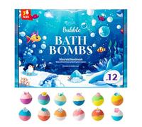 Bath Bombs, Fizzes Bath Balls, Baths Ball Set with Surprise Toys, Kids Baths Bombs Collection, Fun Bathroom Time, Colorful Bubble Balls for Boys Girls Holiday Summer Travel Toilet Restroom Hotel Home