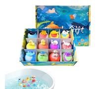 Bath Bombs with Toys Inside - 12 Piece Fizzy Bath-Balls for Kids, Surprise Bubble Bath Set with Hidden Toys for Boy and Girls | Fun Bathing Supplies for Birthday, Holiday, Travel, Home Use