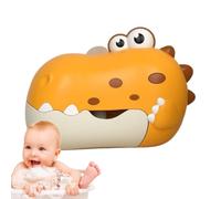 Bath Bubble Machine - Automatic Dinosaur Bubble Blwer, Music Bubles Blowers Toy Electric Design Suction Cup | Suitable for Kids Age Three Plus Birthday Bathing Bathtub Fun Entertainment