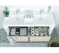 Bath+ by Cosmic B-Box - Colgador inox brillo (2.5 x 4.3 x 5.1 cm)