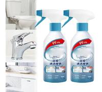 Bath Cleaner Spray Foam - 2025 Upgrade Bathroom Descaler Foam Cleaner Spray, Multi-purpose FoamCleaner, 330ml (2)