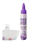 Bath Crayon - Educational 30 ml Washable Marker | Foam Drawing Bathtub Marker, Food Grade Art Play Crayon for Preschool Kids Bathtub Tile and Wall Painting