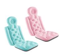 Bath Cushion - 40x93cm/15.75x36.61 Inches Bath Pillow, Cushion Bathtub Mat For Tub Reusable Relaxation Full Body Tub Pillow, Soft Bathtub Spa Mat Bathing Back Pillows For Home Bathtubs