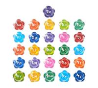 Bath Letters, Swimming Water Toys, 2.17x1.97 Inches Waterproof Alphabet Set, 26 Piece Floating Educational Kit, Fun Pool Entertainment Supplies for Beach, Bathtub, Bathroom Use
