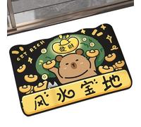 Bath Mat - Bathroom Bath Mat - Quick Dry Bathroom Mats With Capybara Design | Absorbente no deslizable Shower Rug For Kitchen, Spa, Hotel, RV, Senior Living, Guest Room, Outdoor Patio, Vanity, Kids