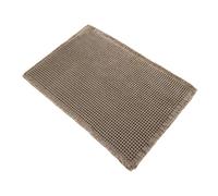 Bath Mat, no Slip Shower Rug, 17 x 24 pulgadas Waffle Textura Carpet, Quick-Dry Fabric, Máquina Washable Design, Ideal para Tub, Piso, Entryway, Kitchen, Apartment Home Decor