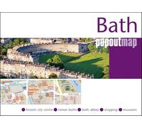 Bath PopOut Map - pocket size, pop up map of Bath city centre
