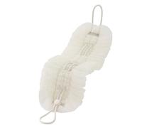 Bath Puf - Espolvoreador trasero de mango largo con textura de inodoro, bola de lucha de loofah para la eliminación de la piel muerta | Esponja de ducha de succión fuerte, accesorios san