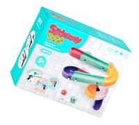 Bath Rail Toys - ABS Standard Size | Water Slide Building Track, Kids Shower Wall Bathtub Slide Toy For Funny Educational Interactive Play | For Home Bathroom Indoor Fun and Learning Activities