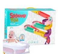 Bath Rail Toys - ABS Standard Size | Water Slide Building Track, Kids Shower Wall Bathtub Slide Toy For Funny Educational Interactive Play | For Home Bathroom Indoor Fun and Learning Activities