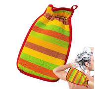 Bath Scrub Glove, Body Washing Mittens, Shower Scrubber Gloves, Scrub Gloves for Adults, Bathroom Scrubber Mittens, Travel Bath Gloves, Body Back Washing Mittens for Spa Centers and Home