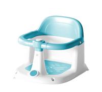 Bath Seat for Baby, Baby Bath Support with Strong Suction Cups, PP Non-Slip Shower Chair for 6-24 Months, Portable Bathtub Seat for Home, Travel, Hotels, Vacations, 40x31cm