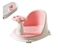 Bath Seat - Safe & Comfortable Bath Time | Non-Slip Sound-Activated Child Stool | Infant Boys Girls 0+ Years, Portable Chair For Home Travel,Beach