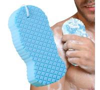 Bath Sponge - 3D Shower Pad, Peeling Cloth, Lightweight Skin Scrub Sponge | for Kids Bath Time, Spa Sessions, Men Showers, Women Skincare, Travel Packing, Family Use, Daily Rout