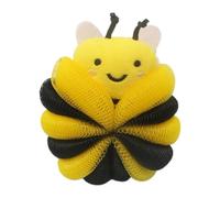 Bath Sponge Loofah, Sponge Body Scrubber, Exfoliante del cuerpo de abejas, Cepillo para el cuerpo, exfoliante de espalda, bolas de ducha de depurador para baño de ducha