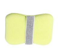 Bath Sponge Set, Soap Saver Pouch, 4.72x3.35x0.79 inches Shower Cleaning Scrubber, Foaming Exfoliation Tool, Soft Lathering Accessory, Washing Use for Travel Adults Bathroom Women