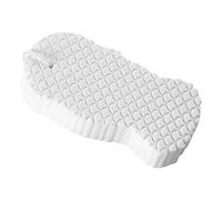 Bath Sponge - Shower Body Scrubber for Deep Cleansing | Soft Mesh with Elastic Loop, Rich Lather Foam for Smooth Skin Care, Quick Dry Material Ideal for Home Spa Daily 4.72x2.36x0.91 in