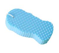 Bath Sponge - Shower Body Scrubber for Deep Cleansing | Soft Mesh with Elastic Loop, Rich Lather Foam for Smooth Skin Care, Quick Dry Material Ideal for Home Spa Daily 4.72x2.36x0.91 in