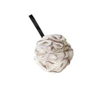 Bath Sponge - Shower Loofah Pouf for Cleansing | Lightweight Mesh with Durable Strap, Soft Body Scrubber for Removing Dead Skin Lathering Soap and Relaxing Bath Routine 4.33x4.33x4.33 in