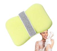 Bath Sponge, Soap Saver Bag, Foaming Shower Accessory, Gentle Scrubber, Quick Dry Cleaning Tool, for Women, Adults, Bathroom, Travel, Camping, 4.72x3.35x0.79 Inches