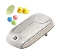 Bath Support Seat for Kids - Temperature Sensing Adjustable Tub, Babyy Bathing Seat with Three-Level Height Adjustment, Temperature-Sensitive Tub for Sitting or Reclining | Perfect for Home, Travel, H