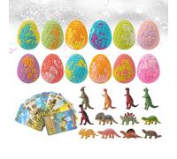 Bath Surprise Balls - 12 Pieces Dinosaur Toys, Colorful Bath Toys with Fun Characters, Safe Material, Floating Design, Engaging Water Play Set for Boys and Girls to Enjoy Interactive Playtime Birthday