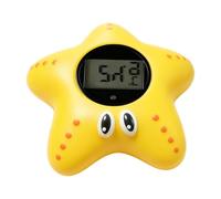 Bath Temperature Gauge - Ensure Bäby Bath Safety | Accurate LCD Display Floating Thermometer | For Mother New Parents Boys Girls Home Bathroom Shower Travel Daycare Hospital Color Warning