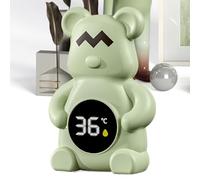 Bath Temperature Sensor, Floating Water Monitor, 5.51x3.94x1.97 Inches Bear Shaped Bathtub Meter, Portable Bath Accessory for Hot Springs Showers Swimming Indoor Pools and Spa Use