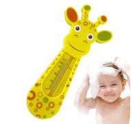 Bath Thermometer - Cute Giraffe Shape Temperature Gauge | Infant Safety Water Thermometer For Bathing | Floating Digital Monitor For Shower Time Protection And Comfortable Daily Care